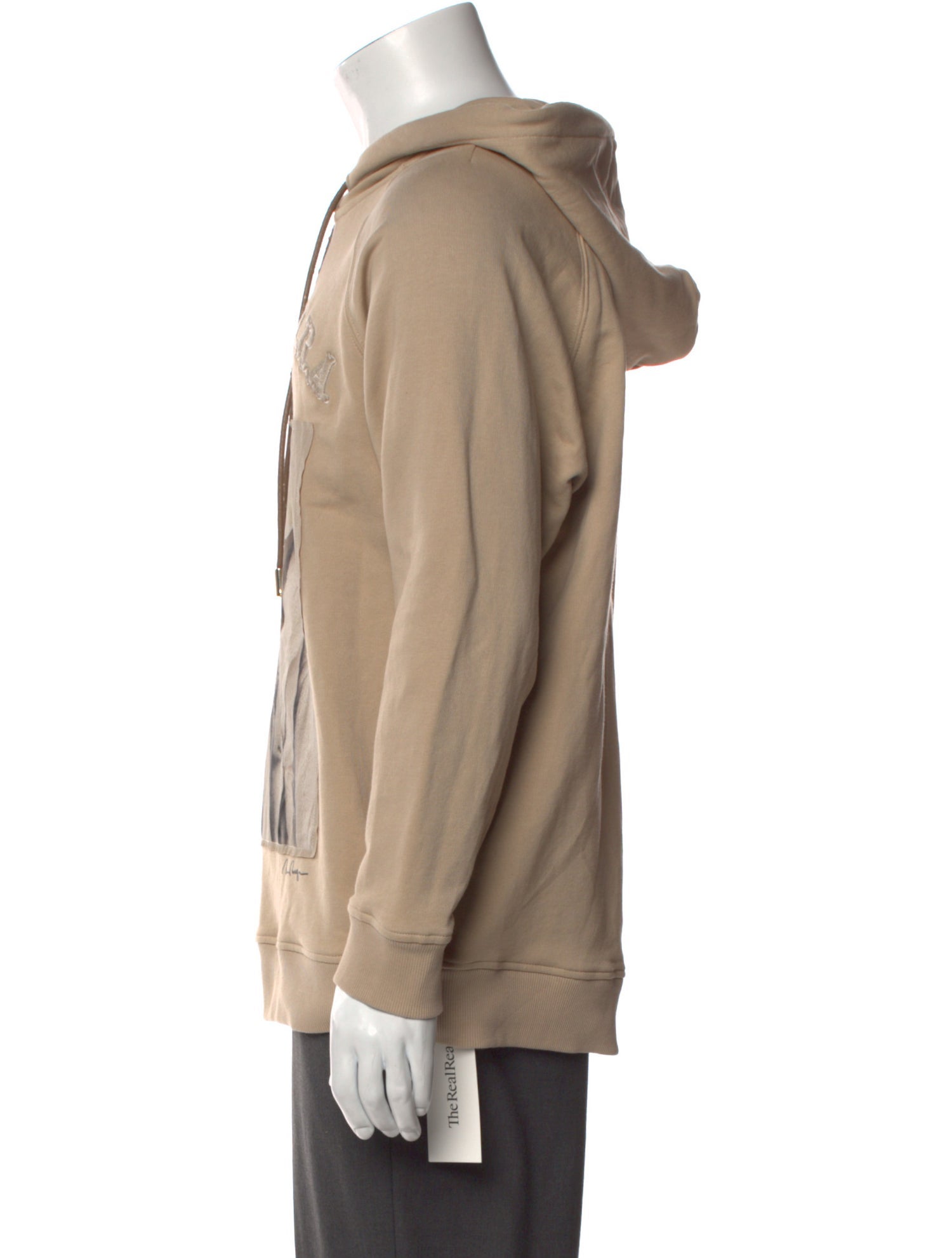 Max Mara Graphic Print Crew Neck Hoodie