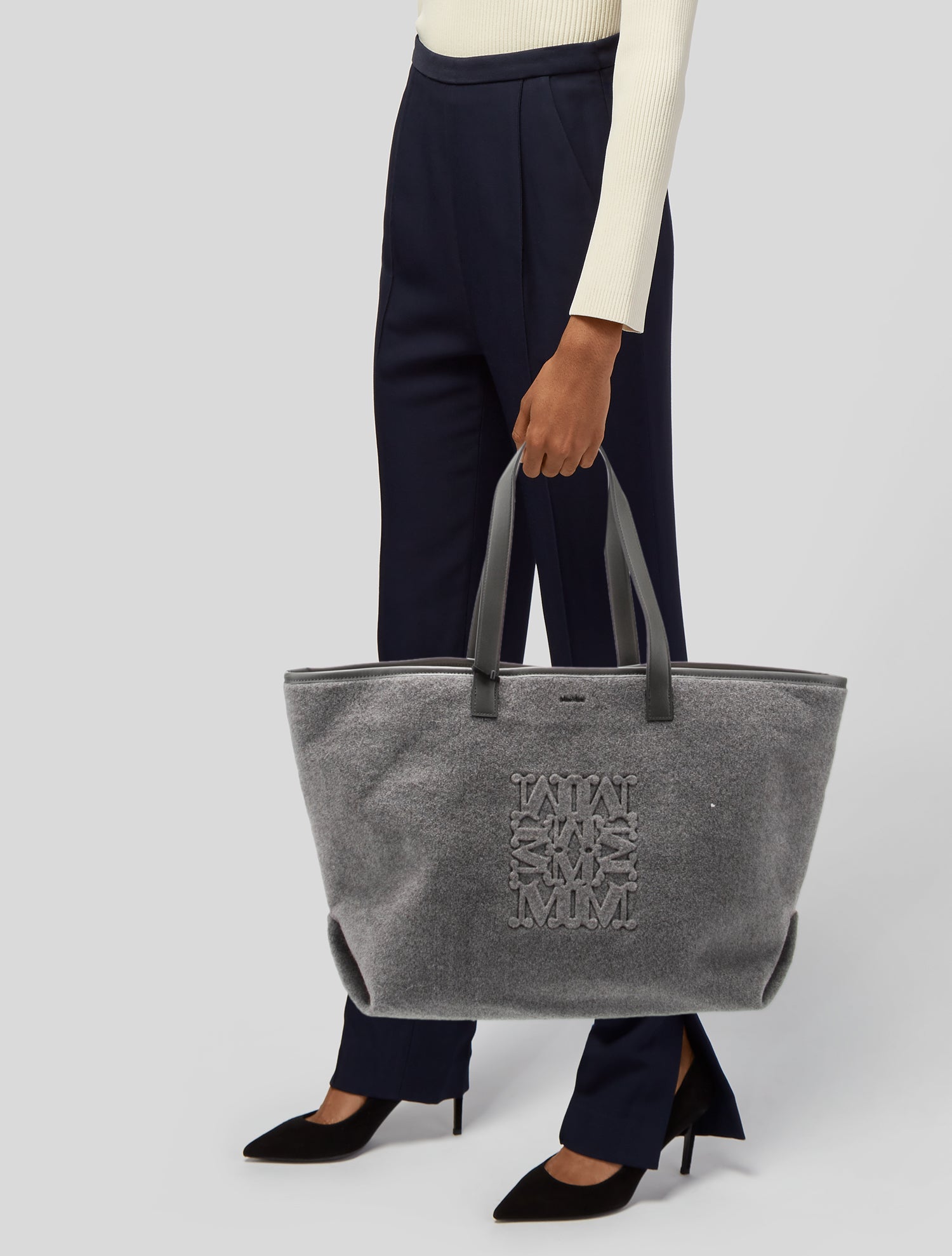 Max Mara Wool Tote w/ Tags
