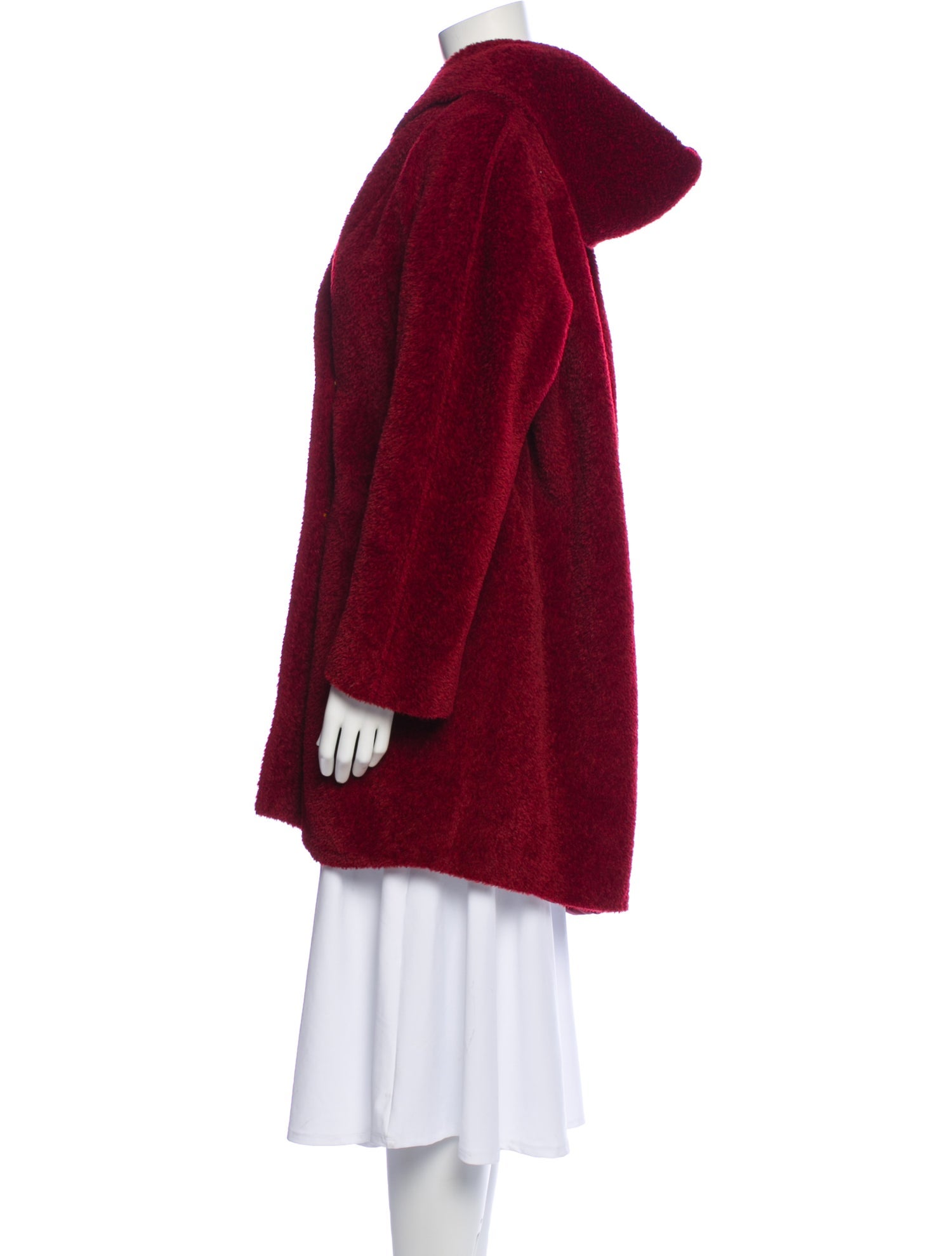 Max Mara Alpaca Faux Fur Coat