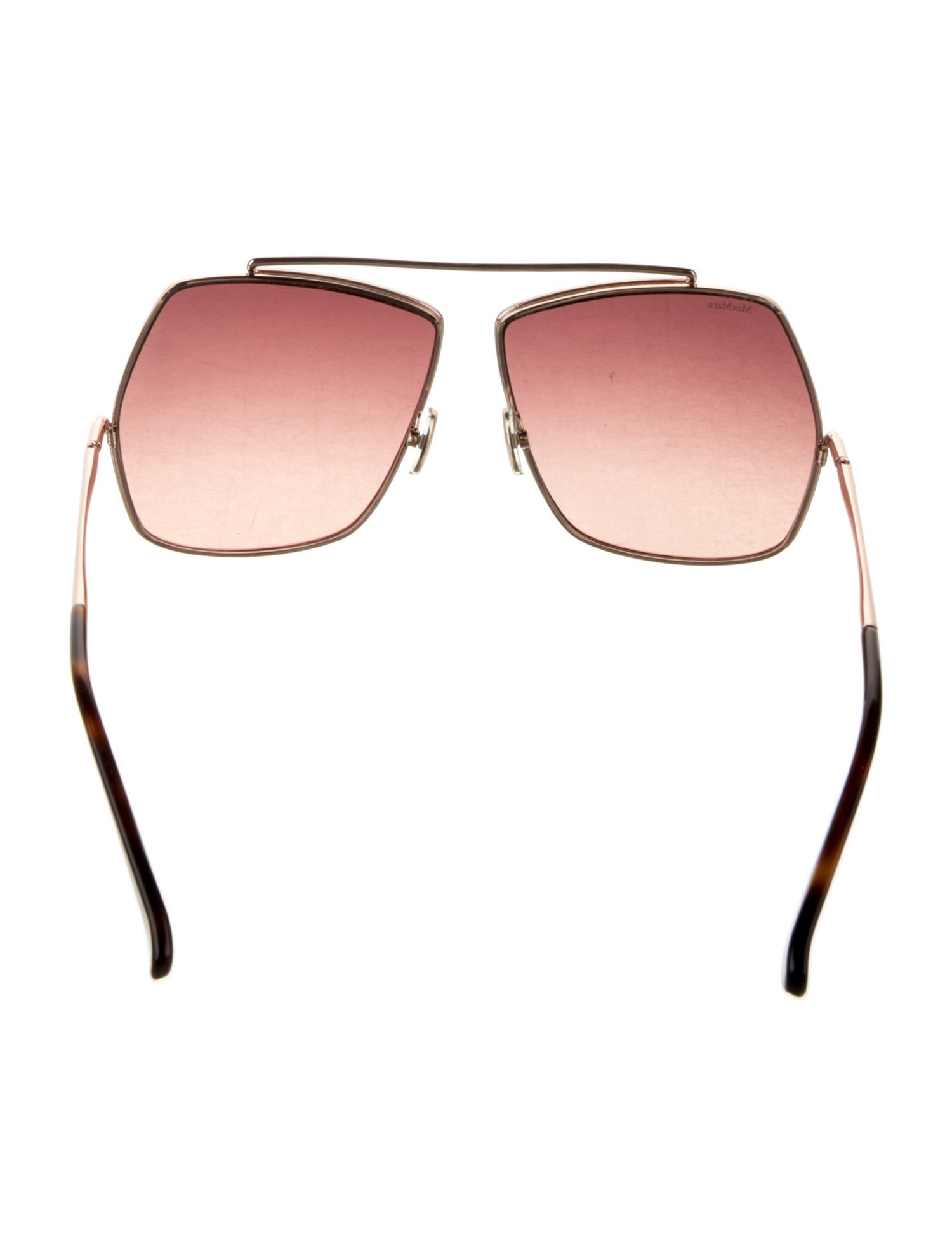 Max Mara Aviator Gradient Sunglasses