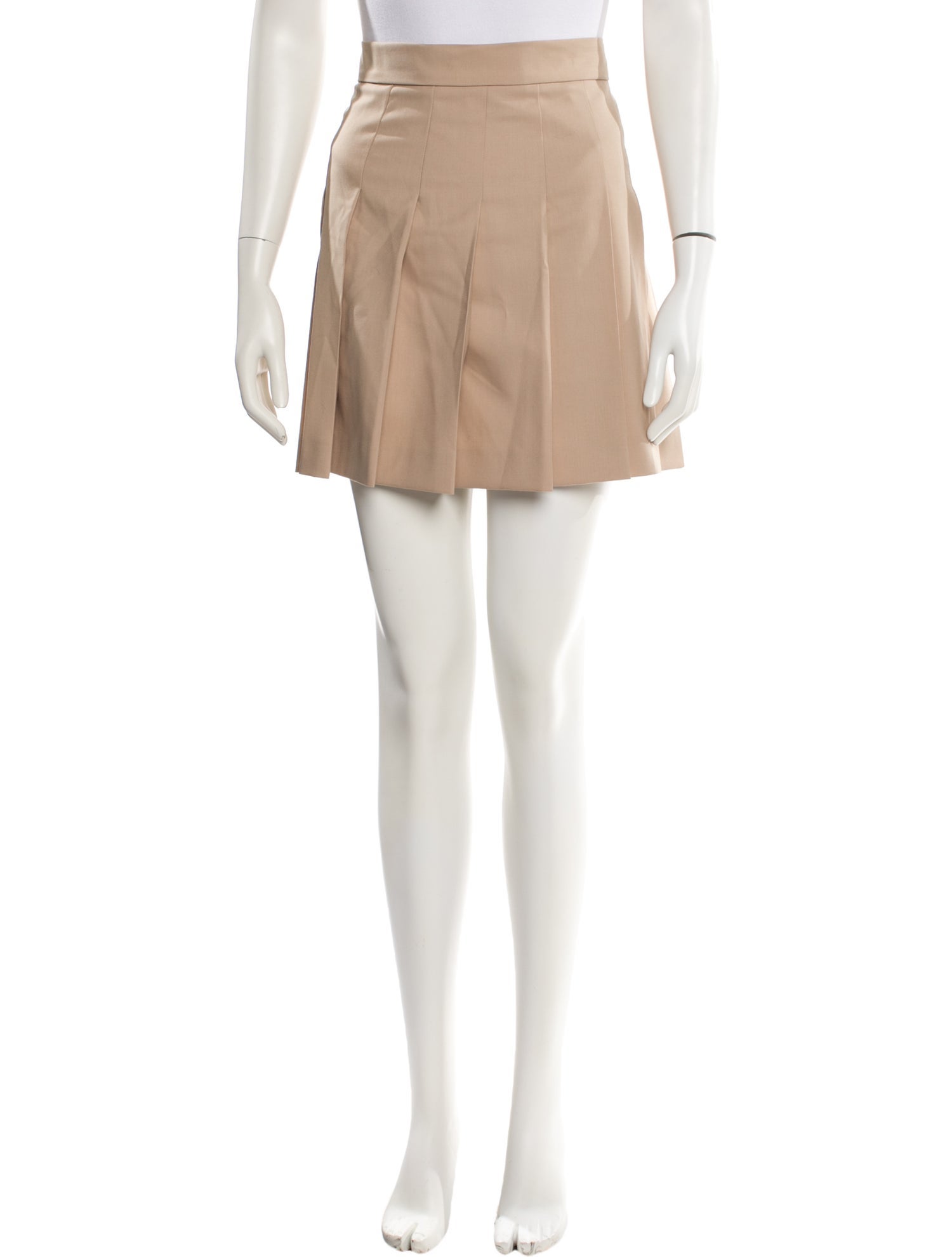 Max Mara Pleated Accents Mini Skirt w/ Tags