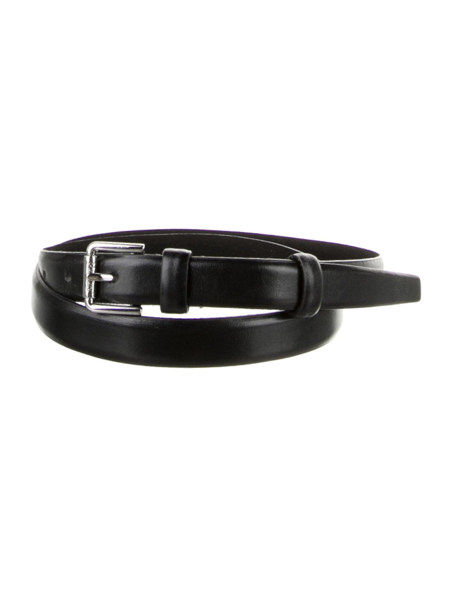 Max Mara Skinny Leather Belt
