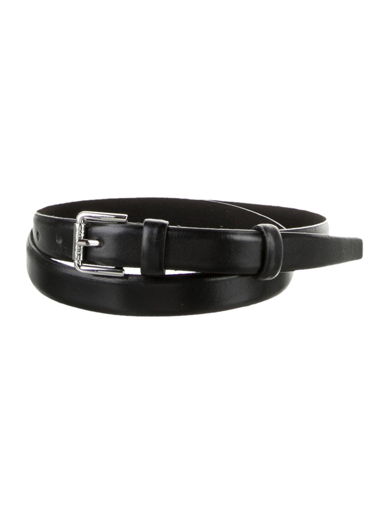 Max Mara Skinny Leather Belt