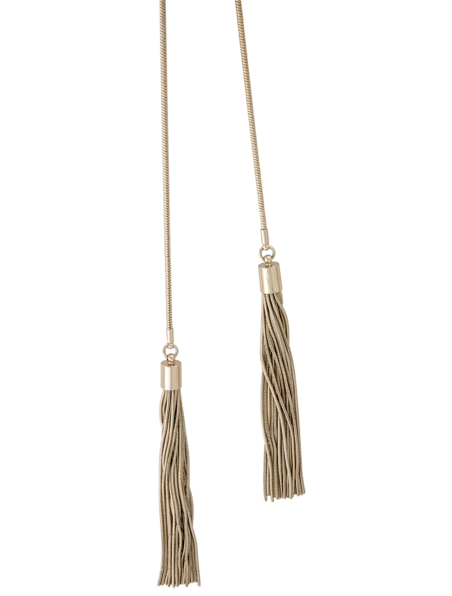 Max Mara Tie Bolo Necklace