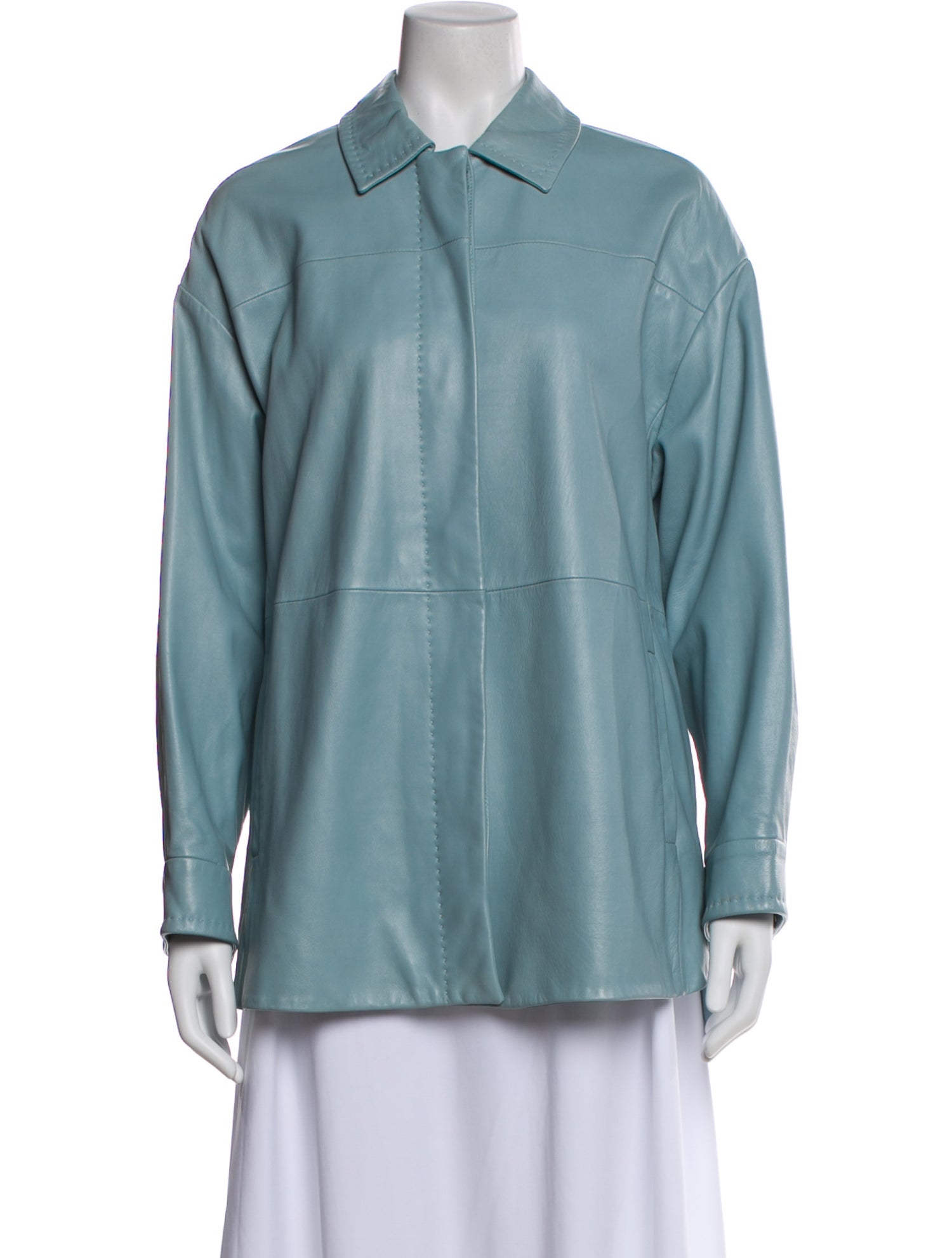 Max Mara Lamb Leather Jacket