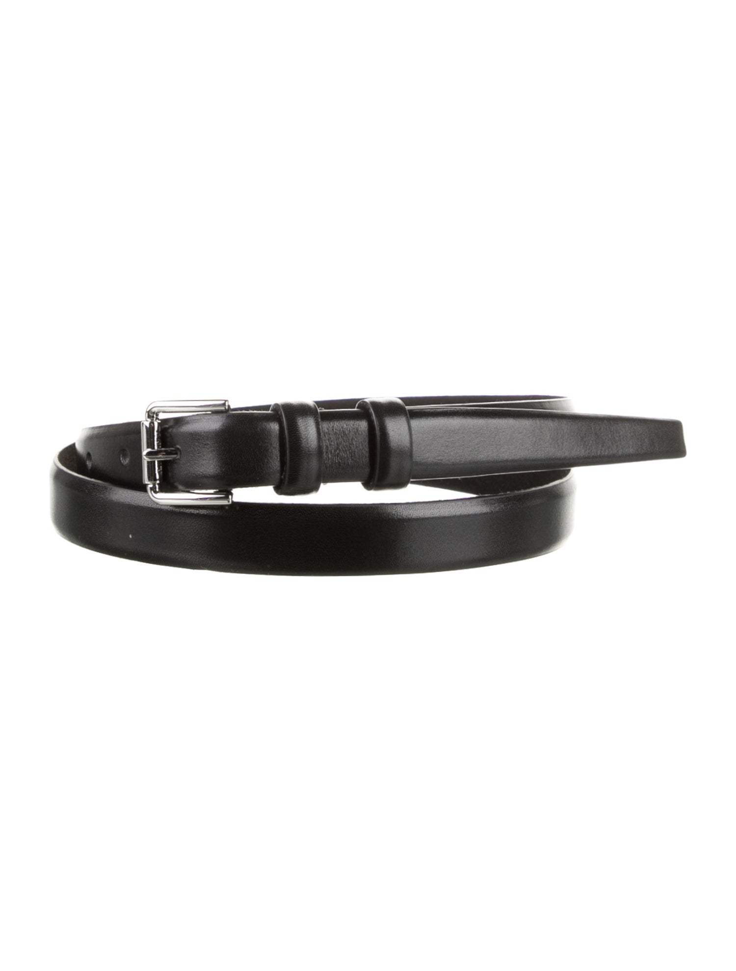 Max Mara Skinny Leather Belt w/ Tags