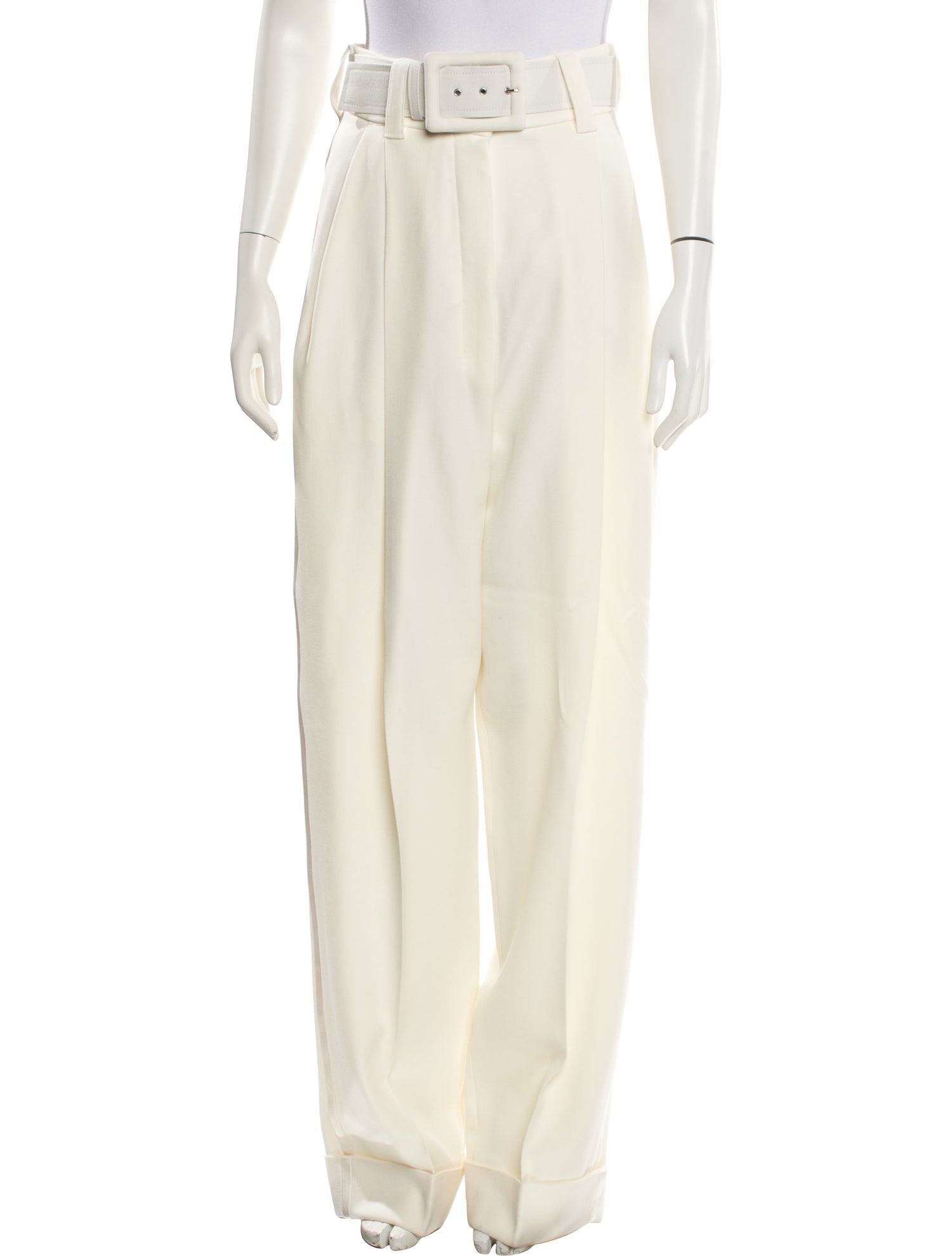 Max Mara Virgin Wool Wide Leg Pants w/ Tags