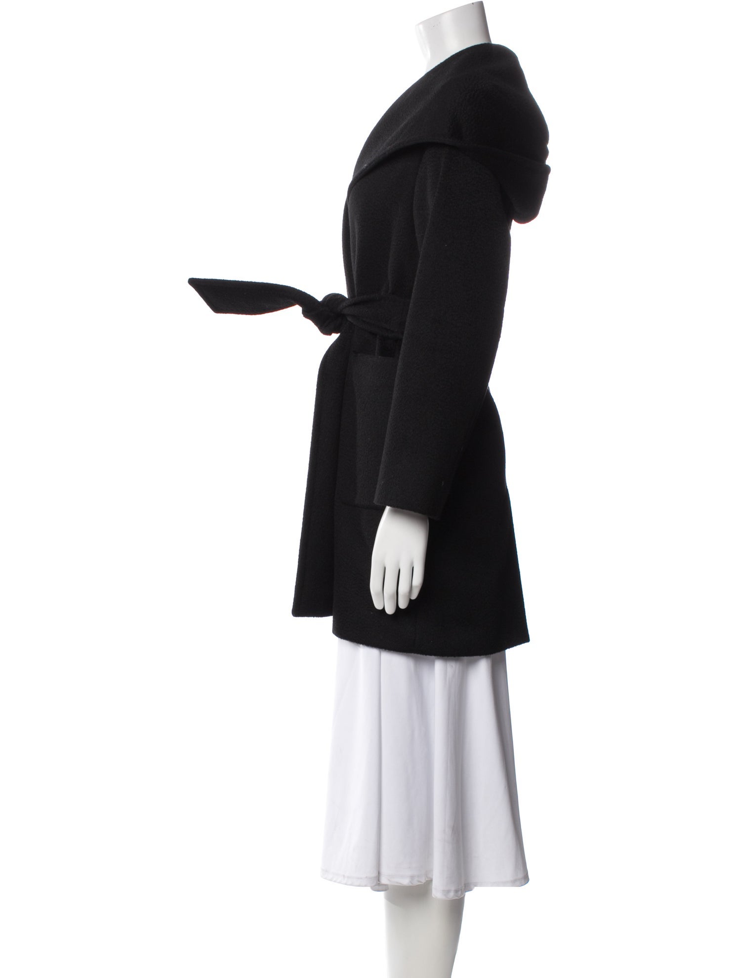 Max Mara Camel Hair Faux Fur Coat