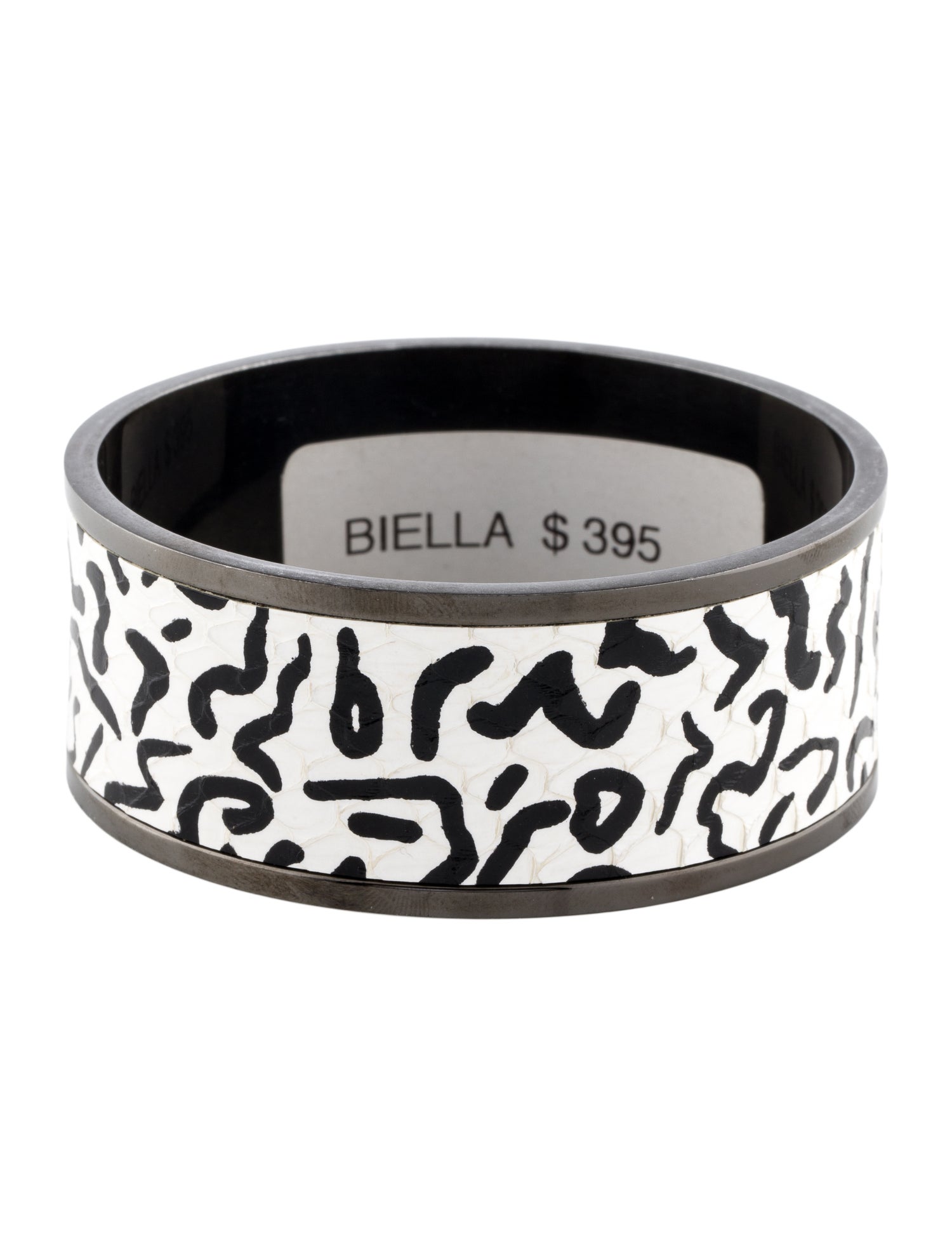 Max Mara Leather Bangle Bracelet