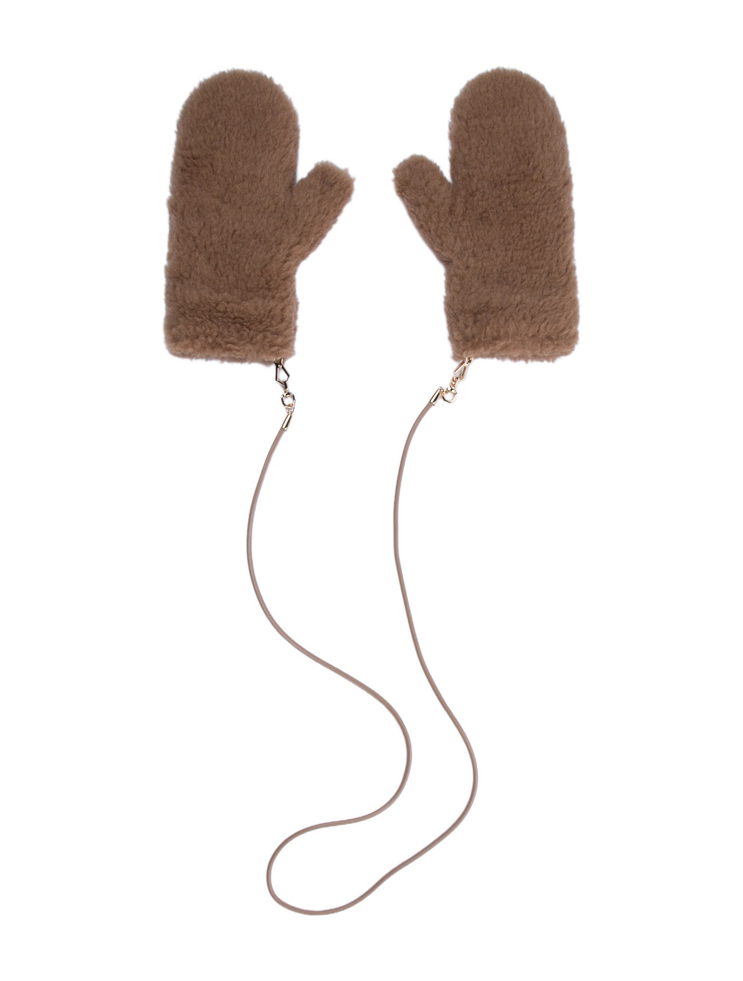 Max Mara Faux Fur Gloves