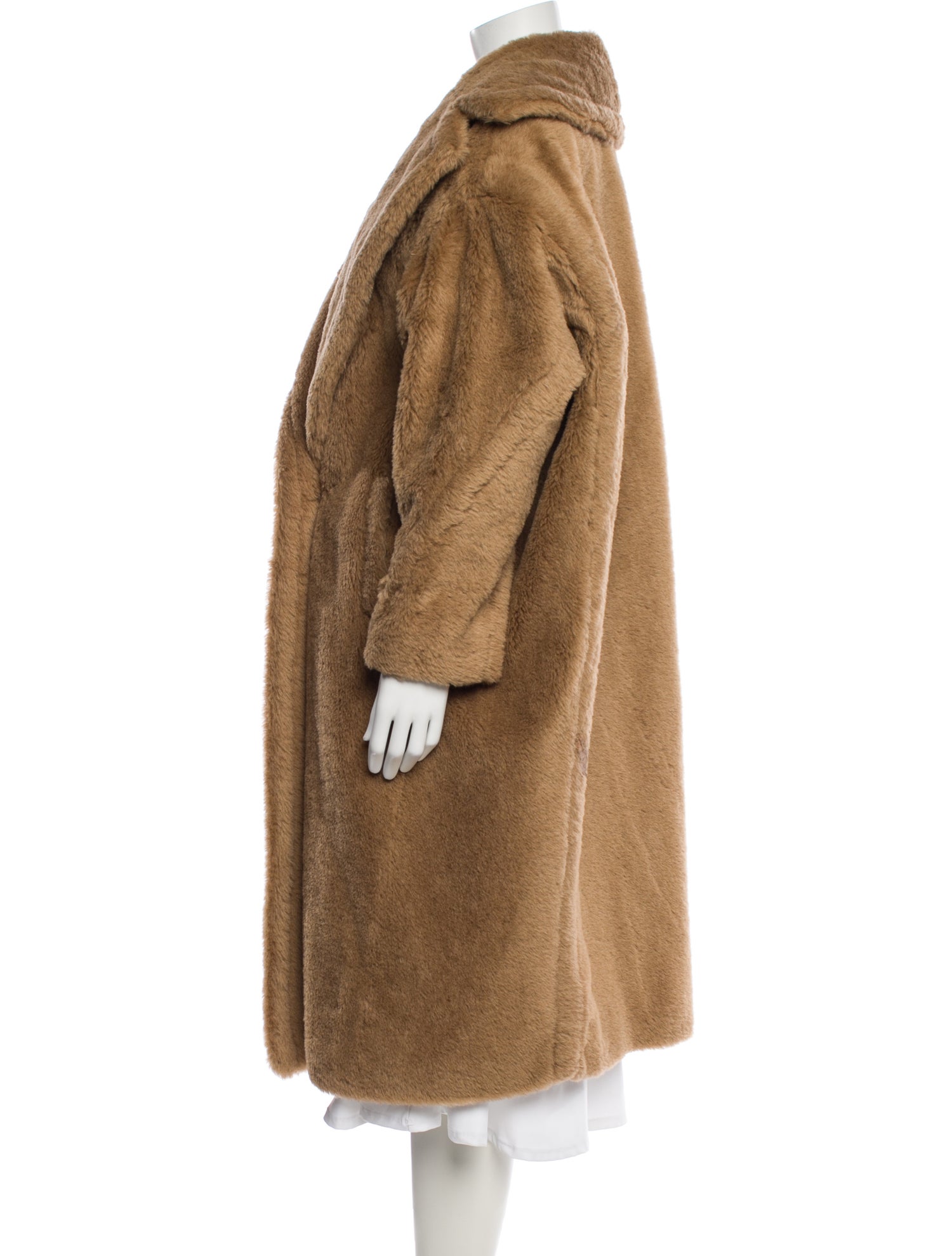 Max Mara Alpaca Faux Fur Coat