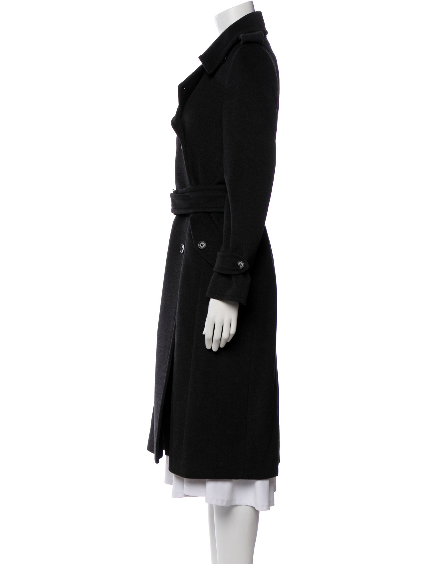 Max Mara Virgin Wool Trench Coat