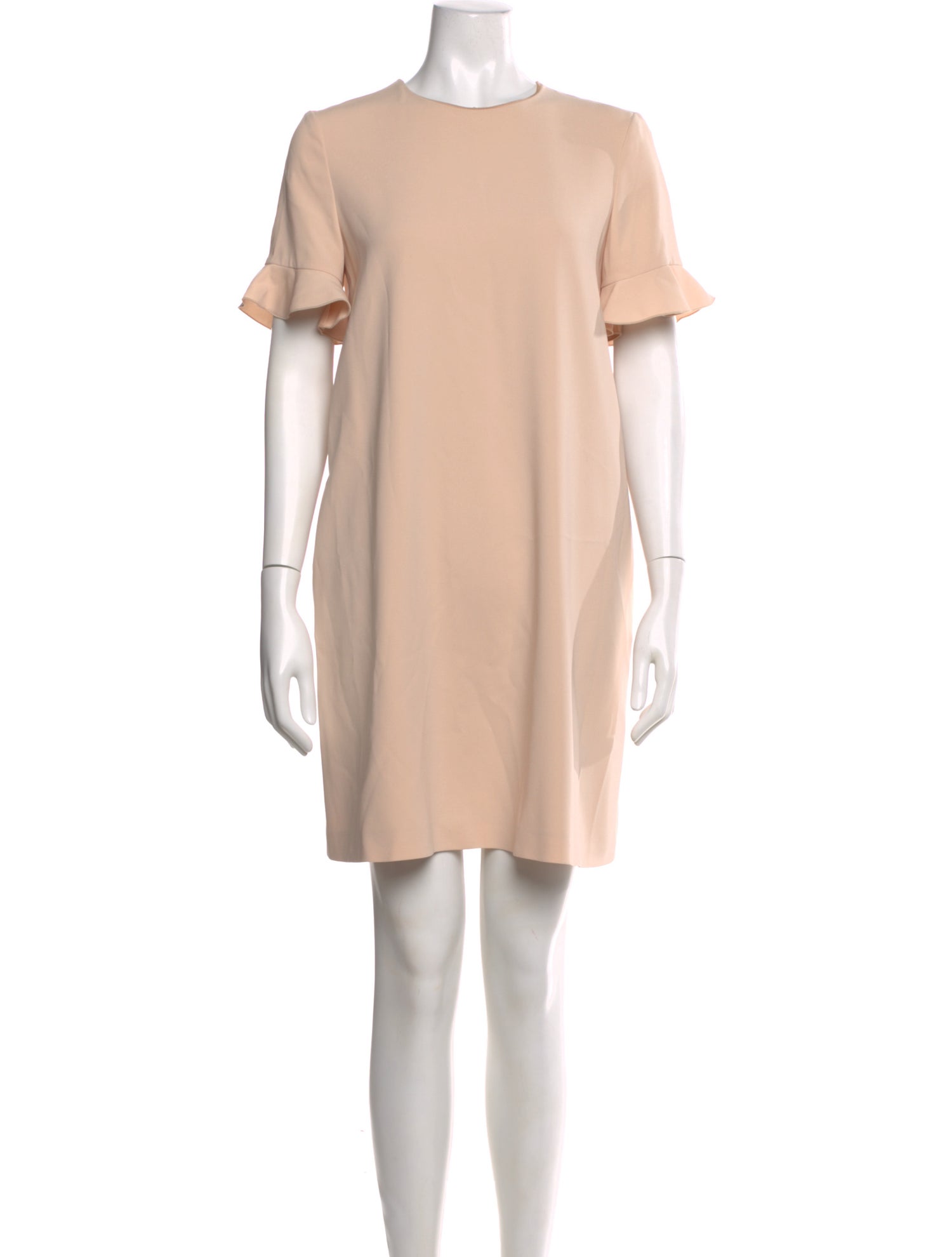 Max Mara Crew Neck Mini Dress