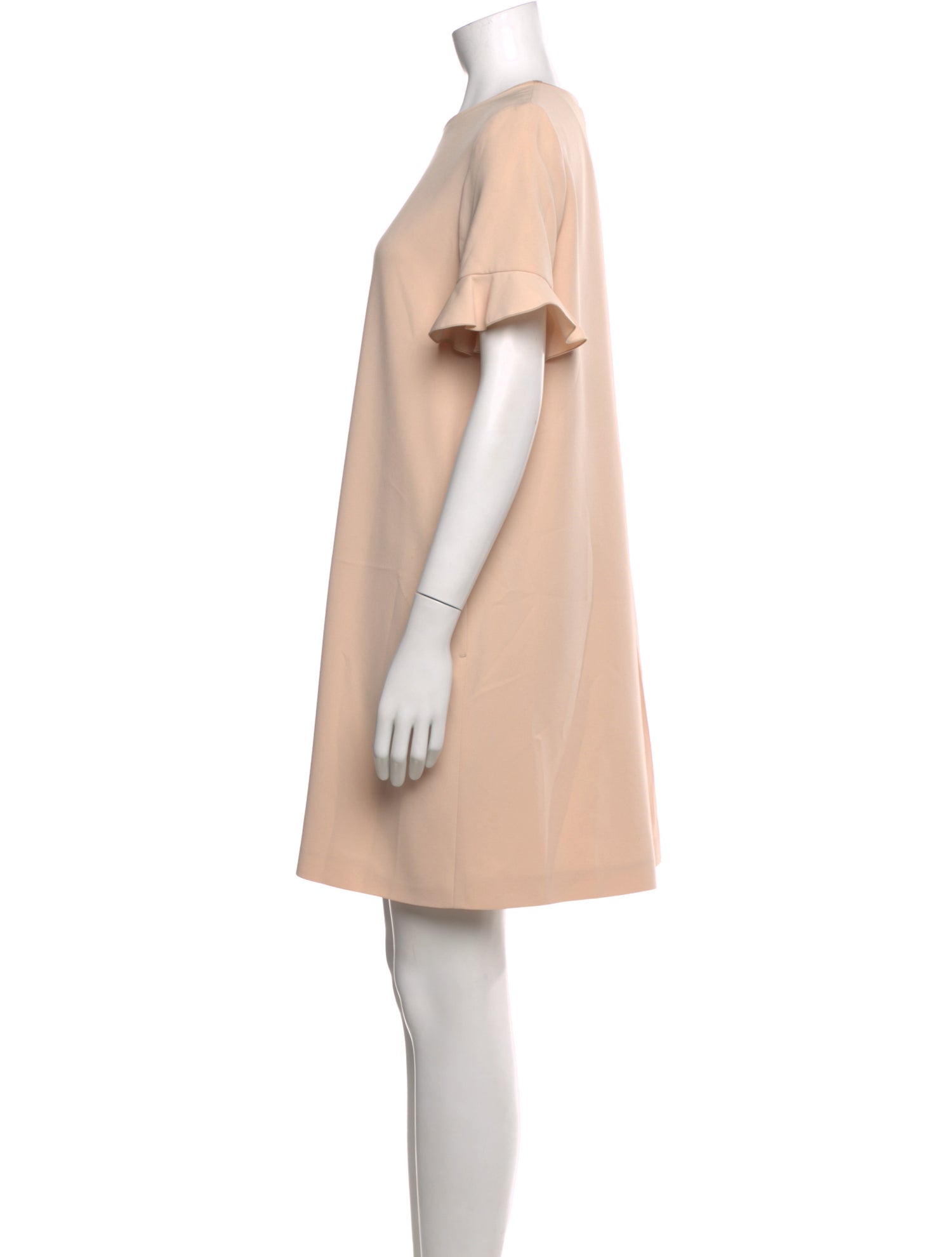 Max Mara Crew Neck Mini Dress