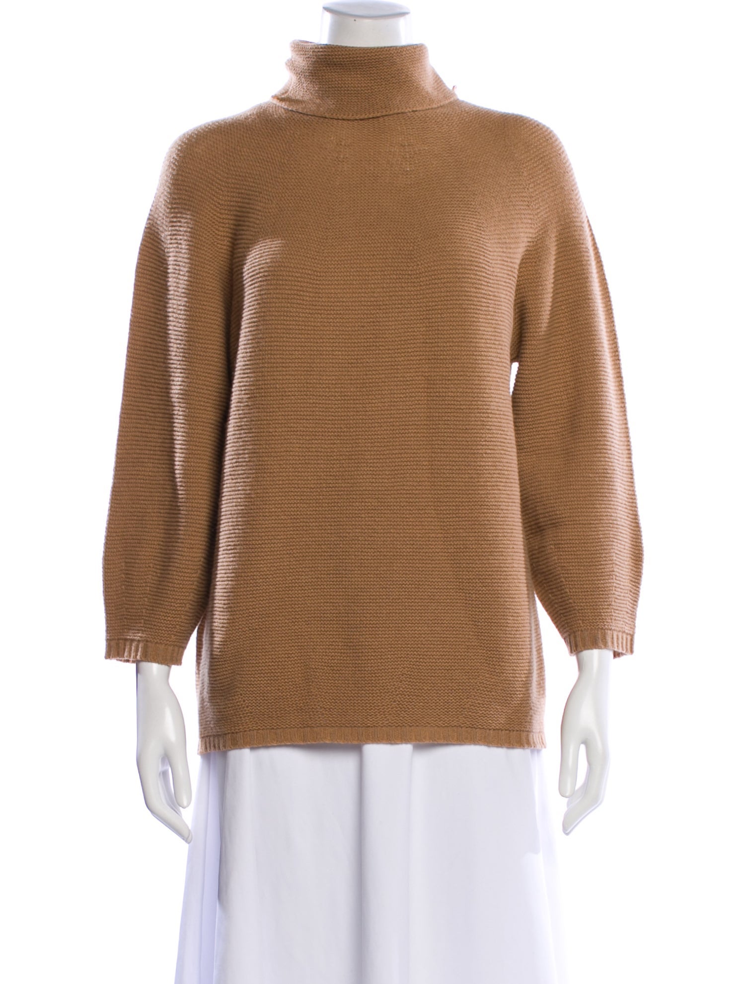 Max Mara Virgin Wool Turtleneck Sweater