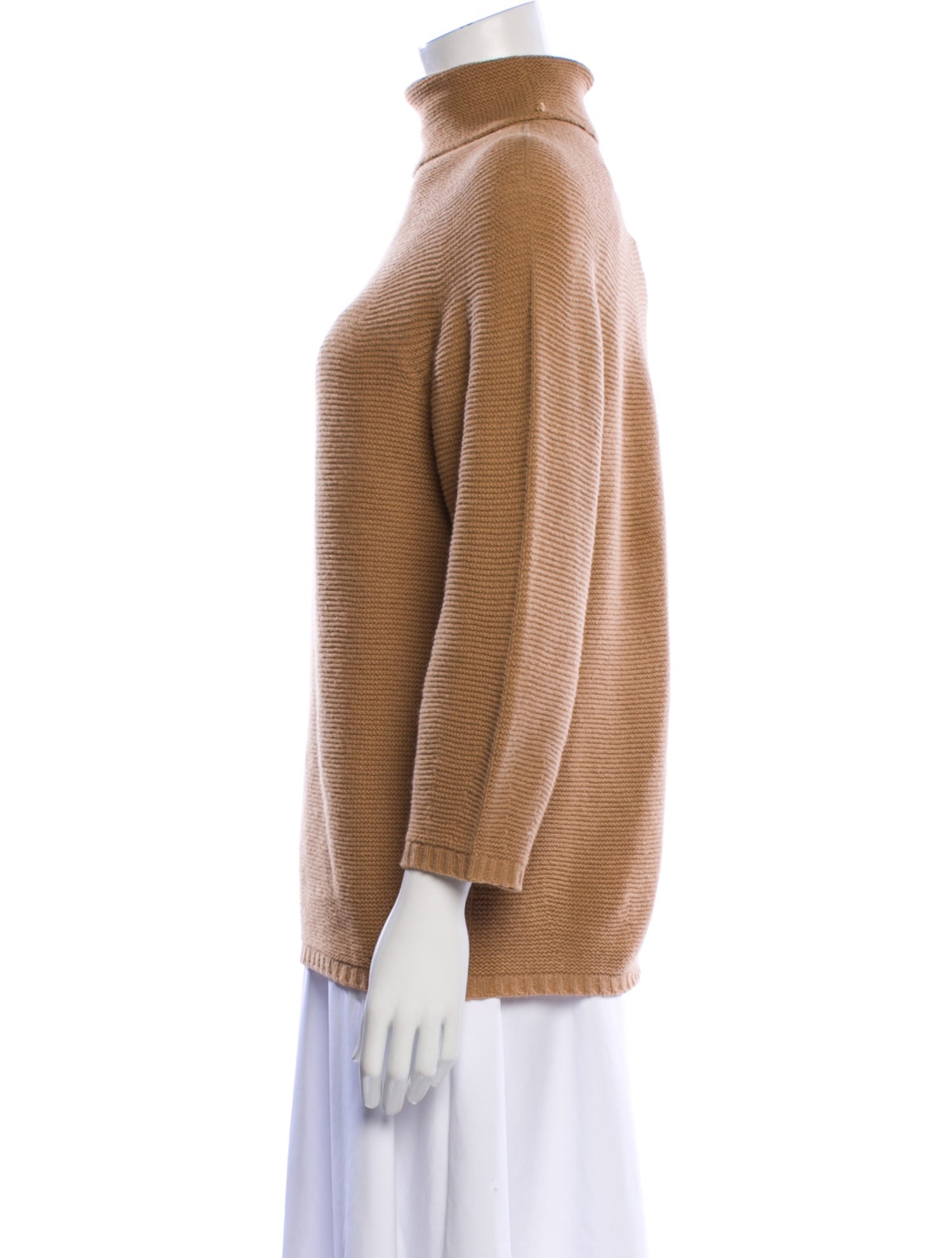 Max Mara Virgin Wool Turtleneck Sweater