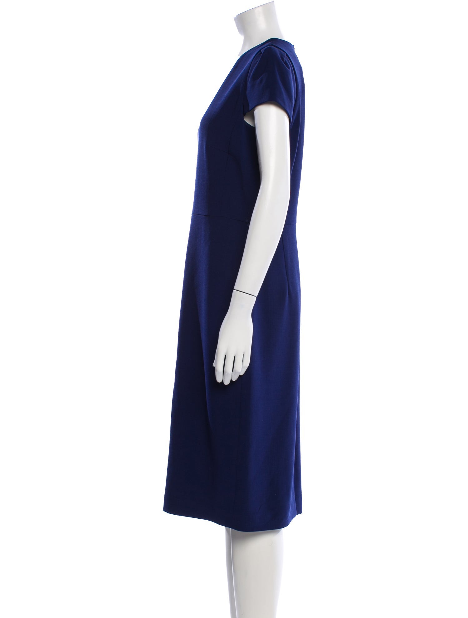 Max Mara Wool Midi Length Dress