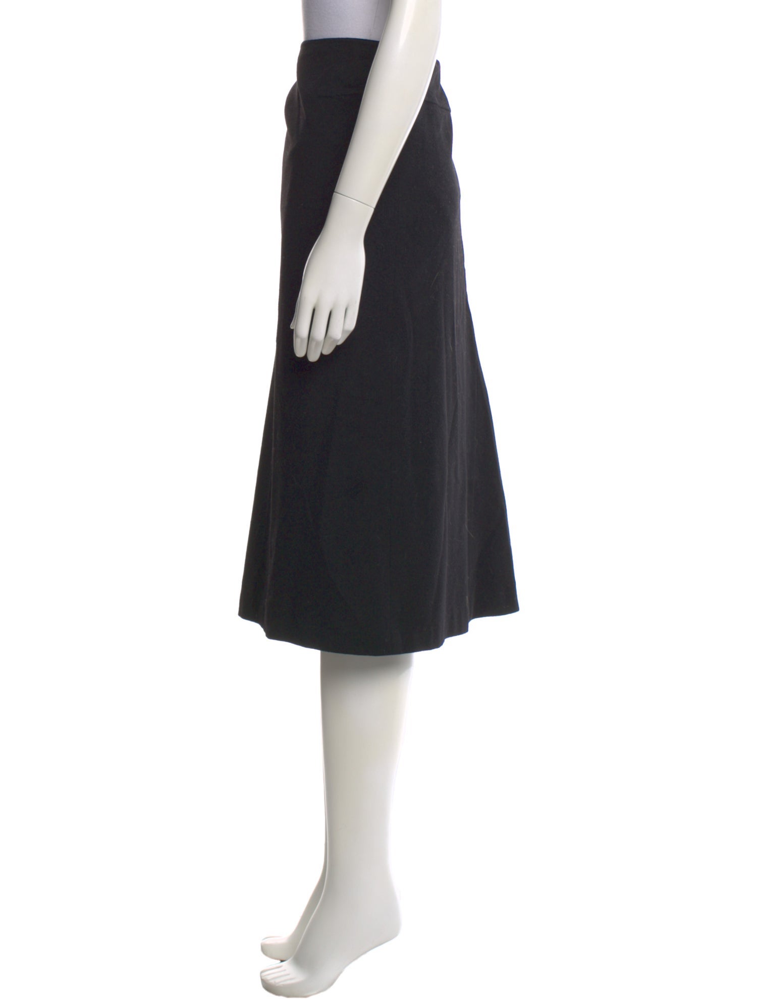 Max Mara Wool Knee-Length Skirt