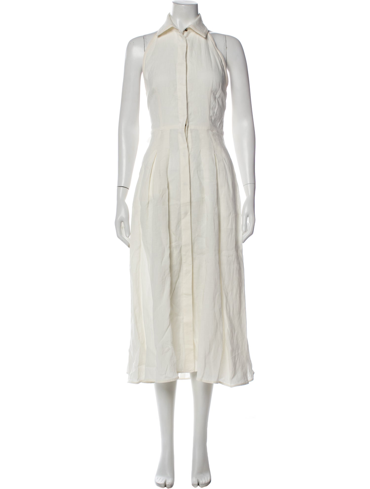 Max Mara Linen Long Dress