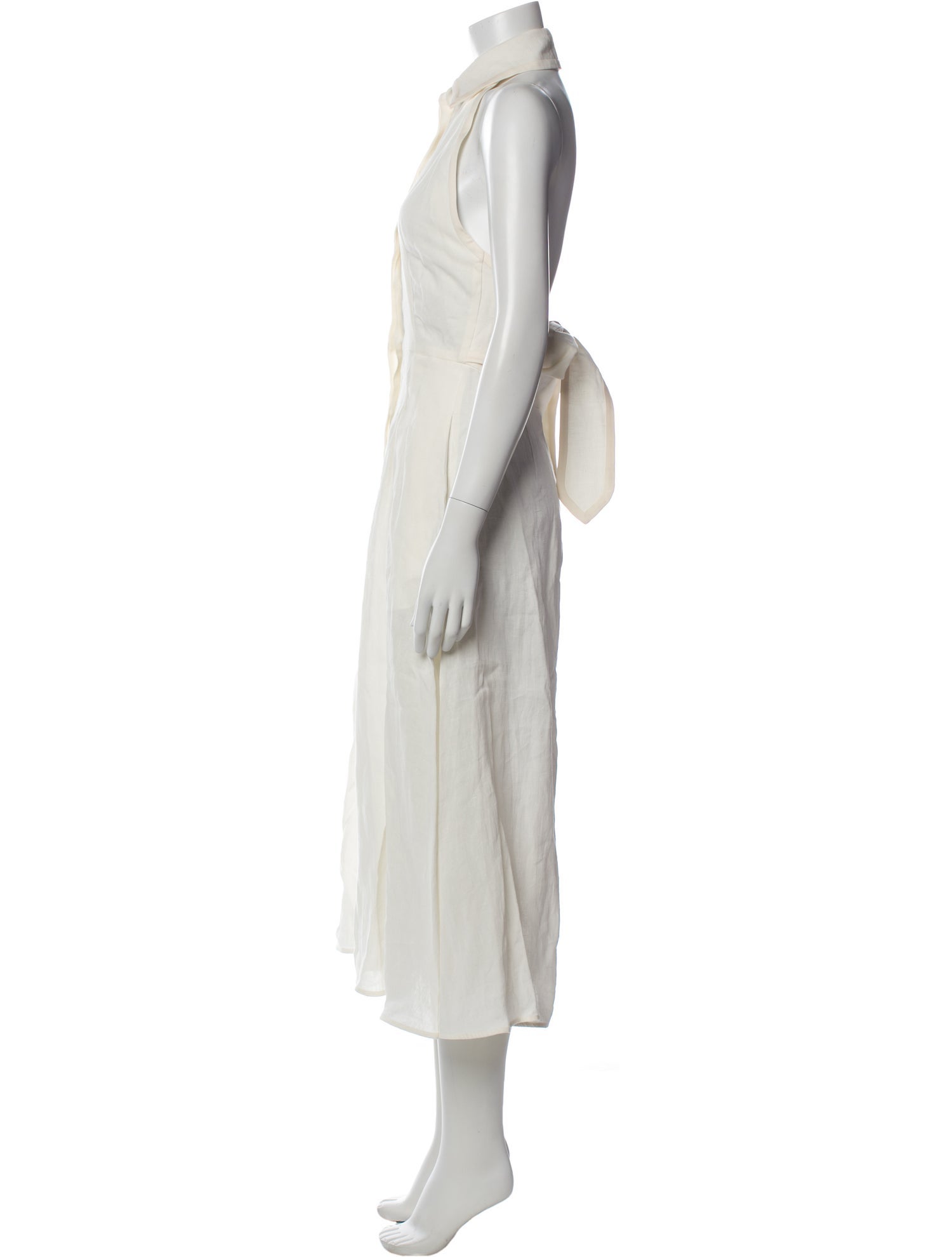 Max Mara Linen Long Dress