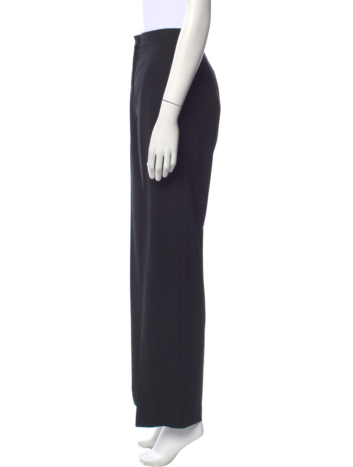 Max Mara Virgin Wool Wide Leg Pants
