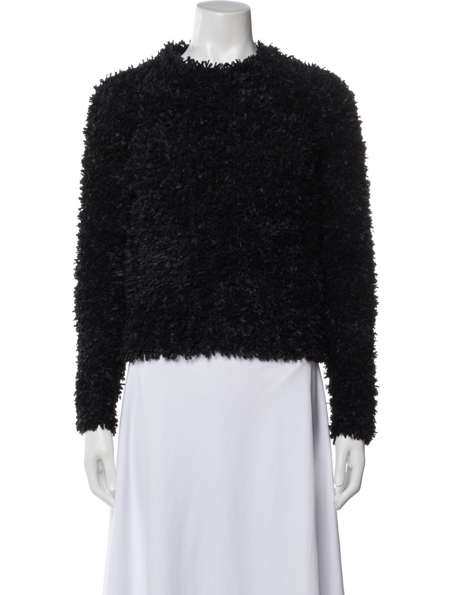 Max Mara Crew Neck Long Sleeve Top