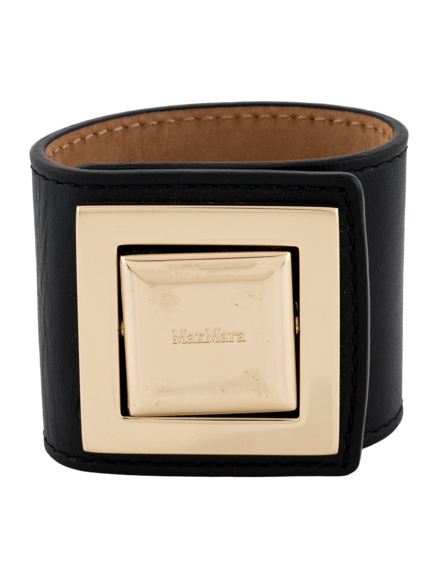 Max Mara Leather Bracelet