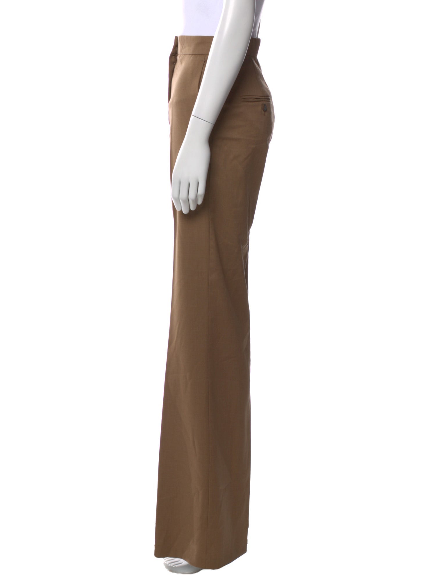 Max Mara Virgin Wool Wide Leg Pants