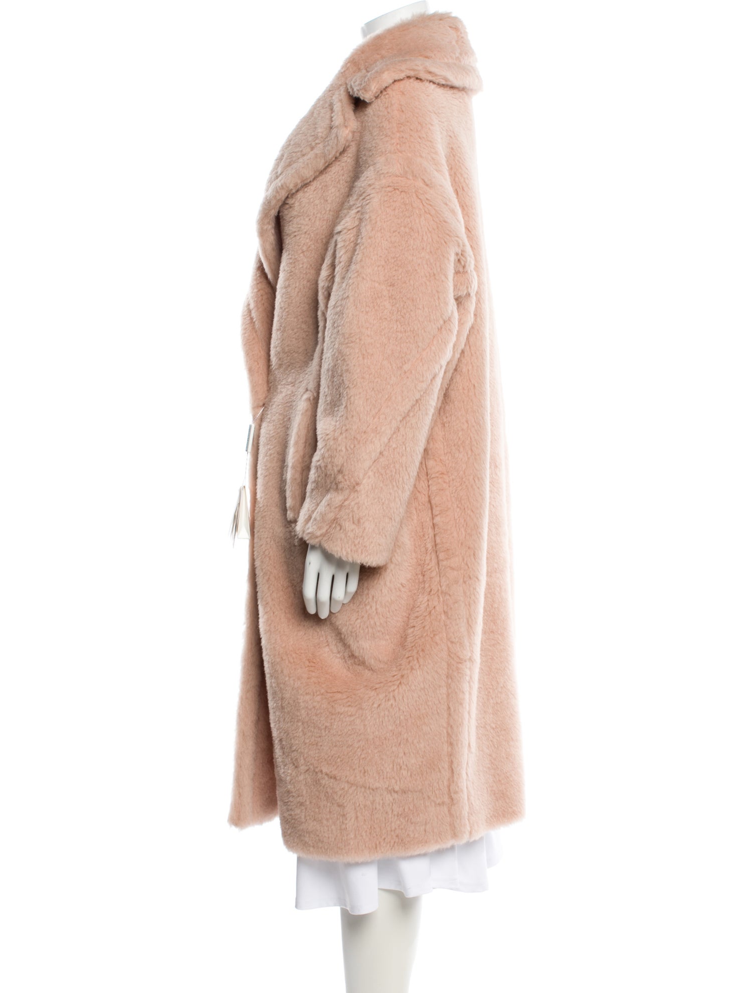 Max Mara Alpaca Faux Fur Coat