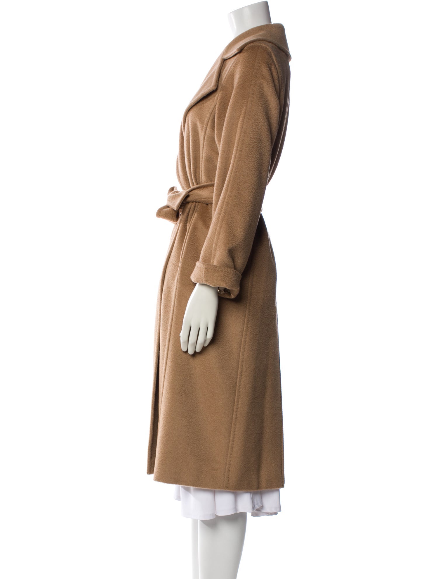 Max Mara Camel Hair Trench Coat