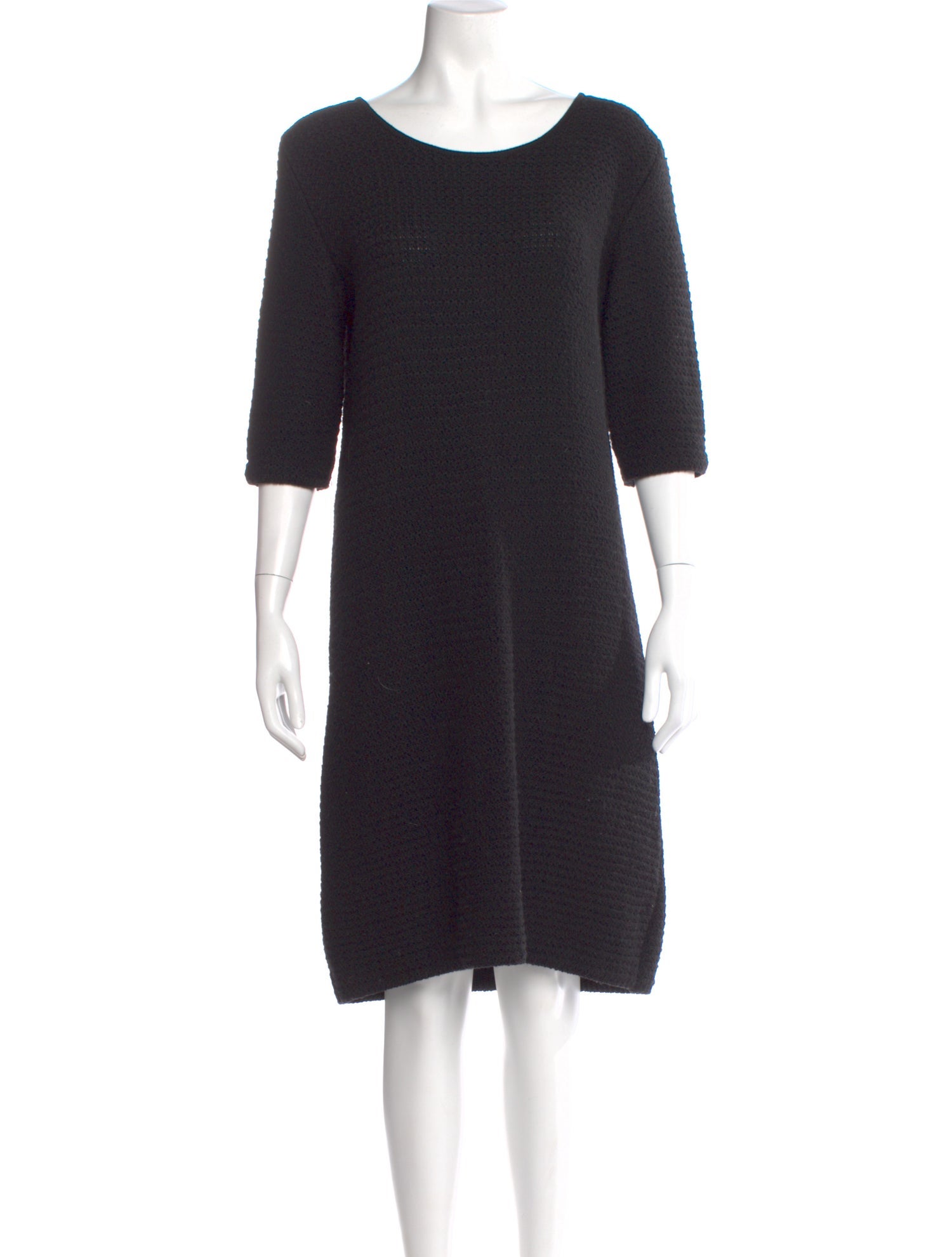 Max Mara Virgin Wool Knee-Length Dress