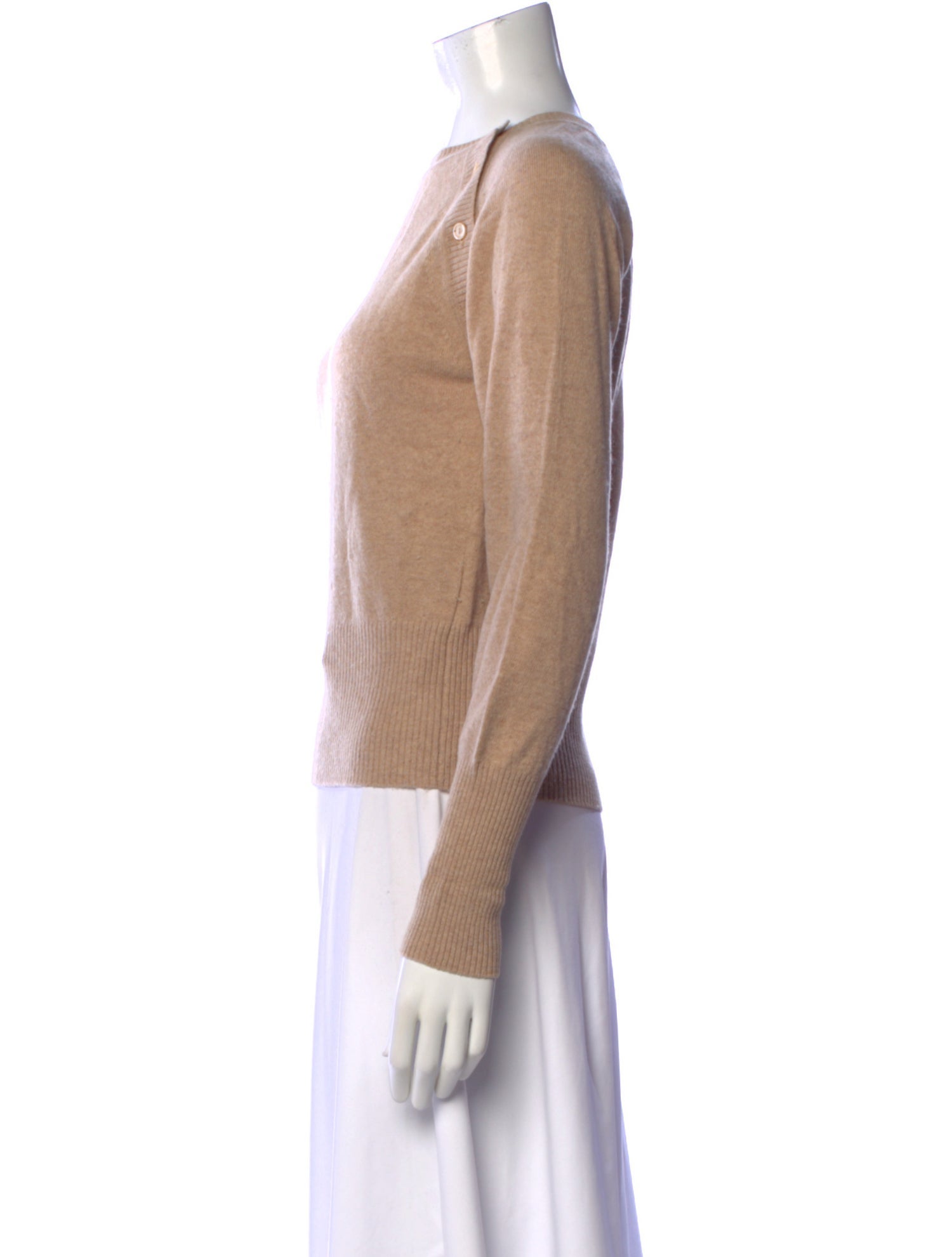 Max Mara Virgin Wool Crew Neck Sweater