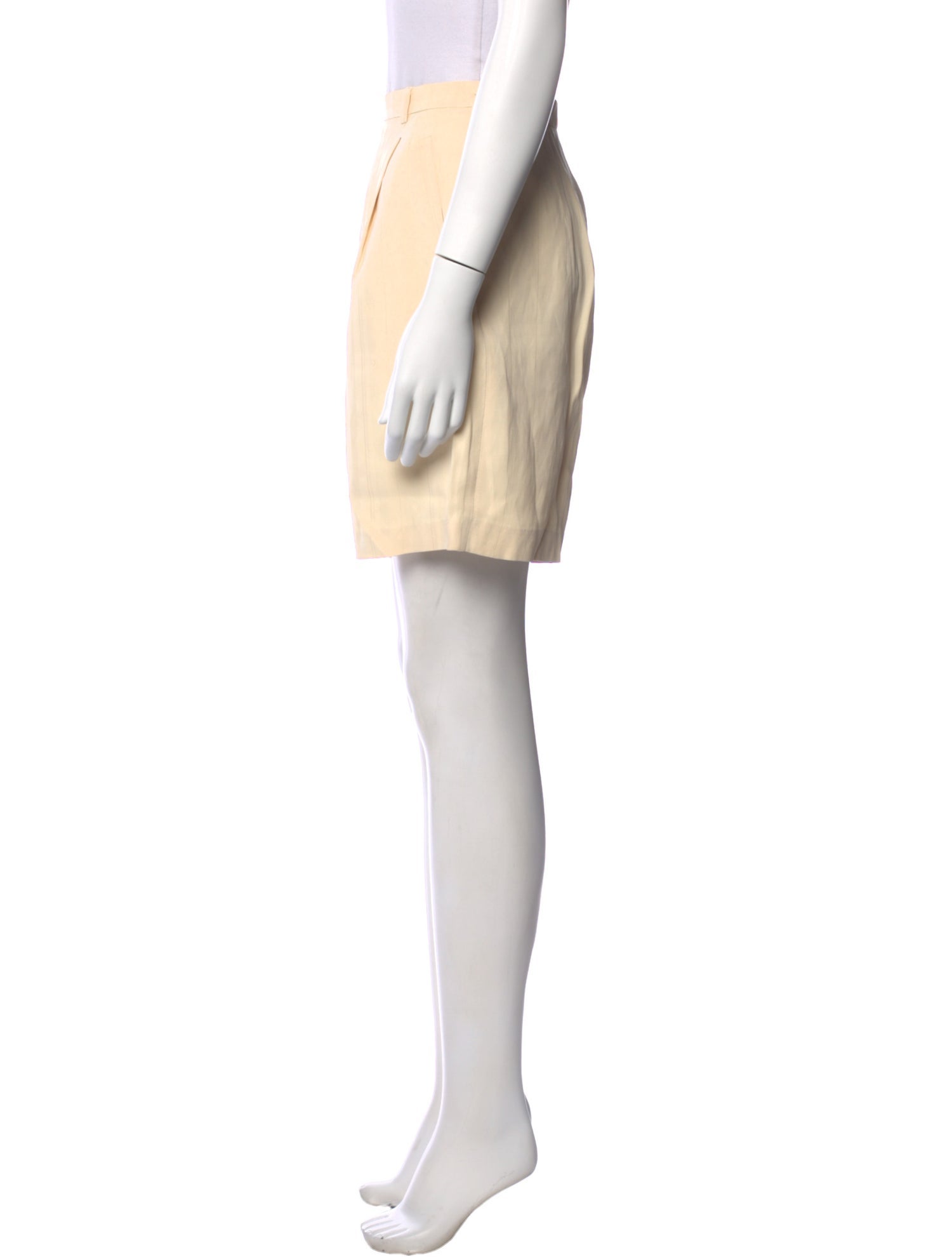 Max Mara Linen Mini Shorts