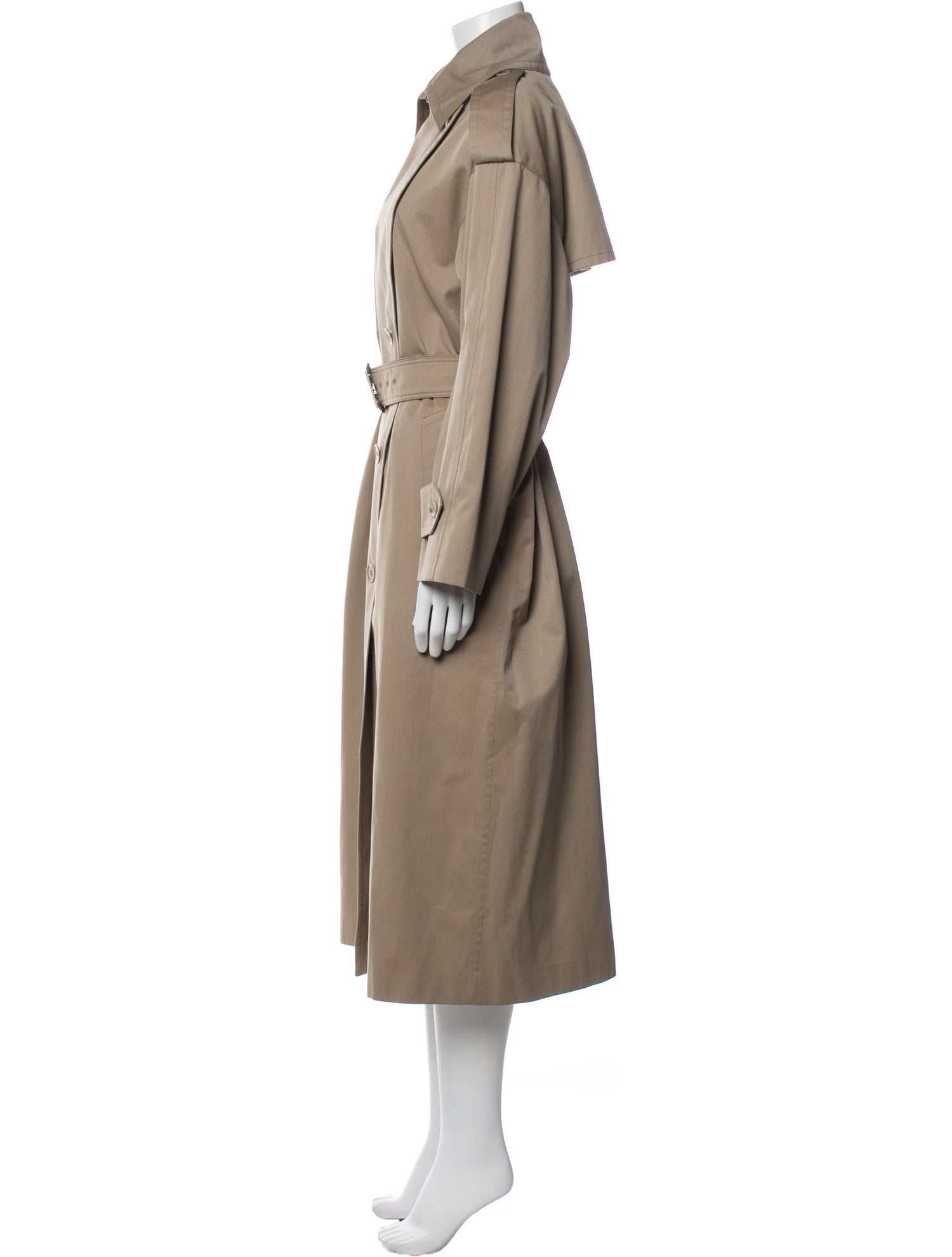 Max Mara Virgin Wool Trench Coat