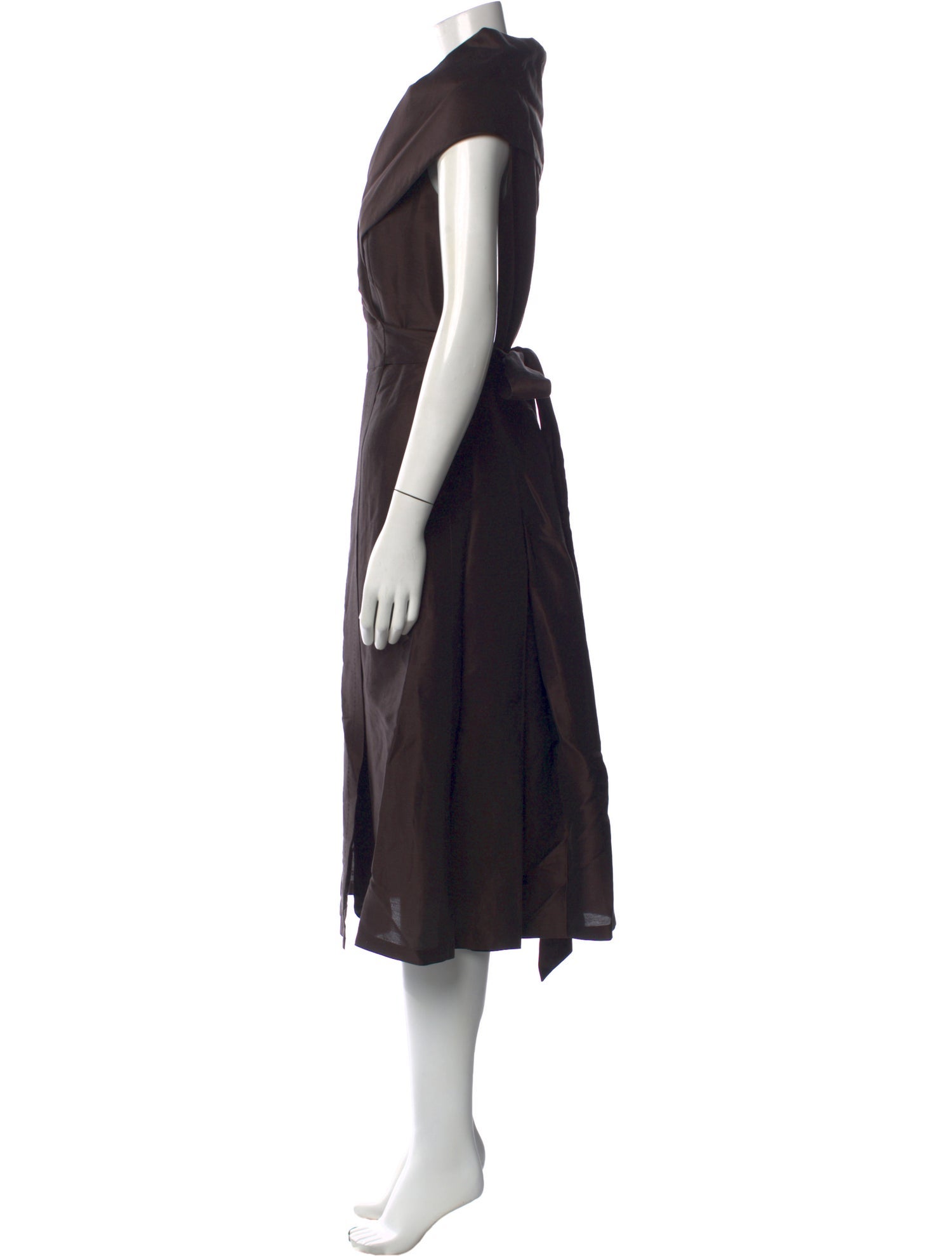 Max Mara Linen Midi Length Dress