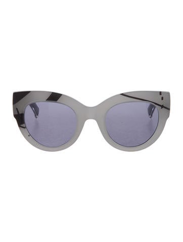 MaxMara Oversize Cat-Eye Sunglasses w/ Tags