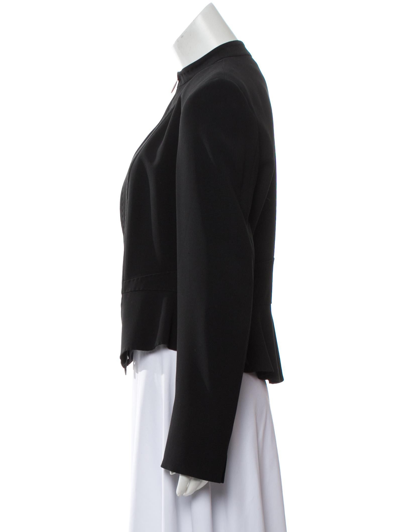 Max Mara Structured Mock Neck Blazer