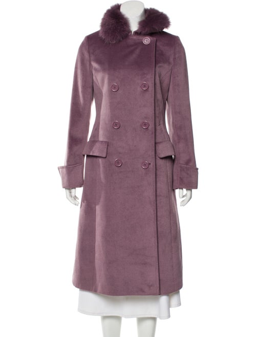 Max Mara Trench Coat Purple