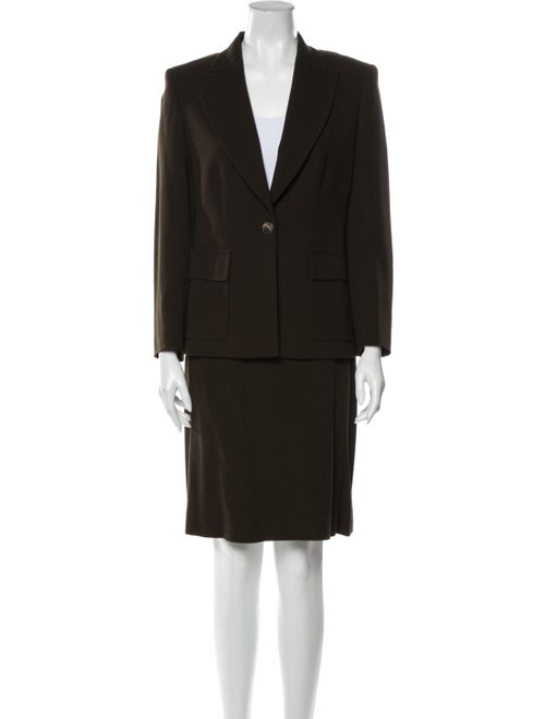 Max Mara Wool Skirt Suit Wool