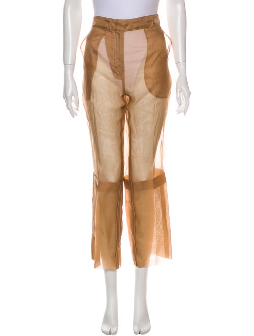 Max Mara Silk Flared Pants w/ Tags