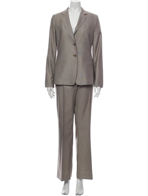 Max Mara Virgin Wool Pantsuit Wool