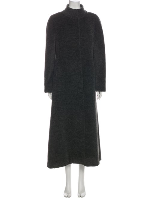 Max Mara Alpaca Coat Grey