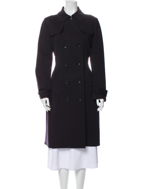 Max Mara Trench Coat Blue