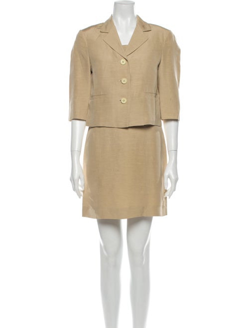 Max Mara Linen Dress Set
