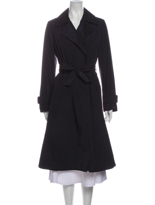 Max Mara Reversible Trench Coat Blue