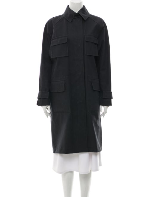 Max Mara Trench Coat Blue