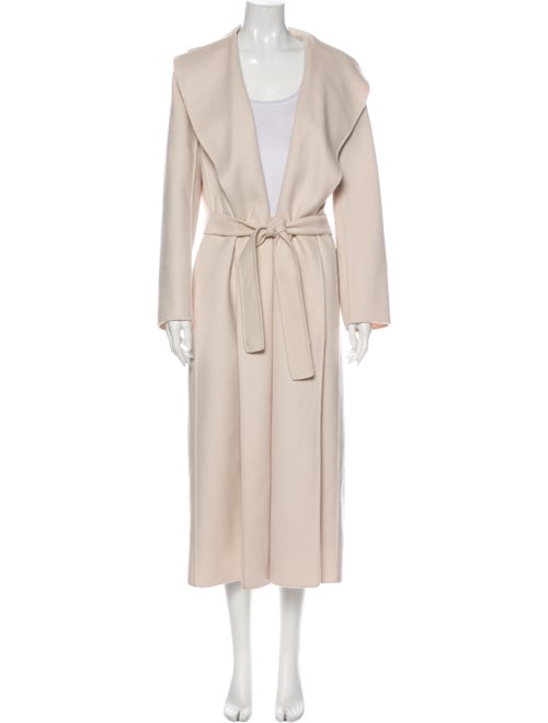 Max Mara Virgin Wool Trench Coat Wool