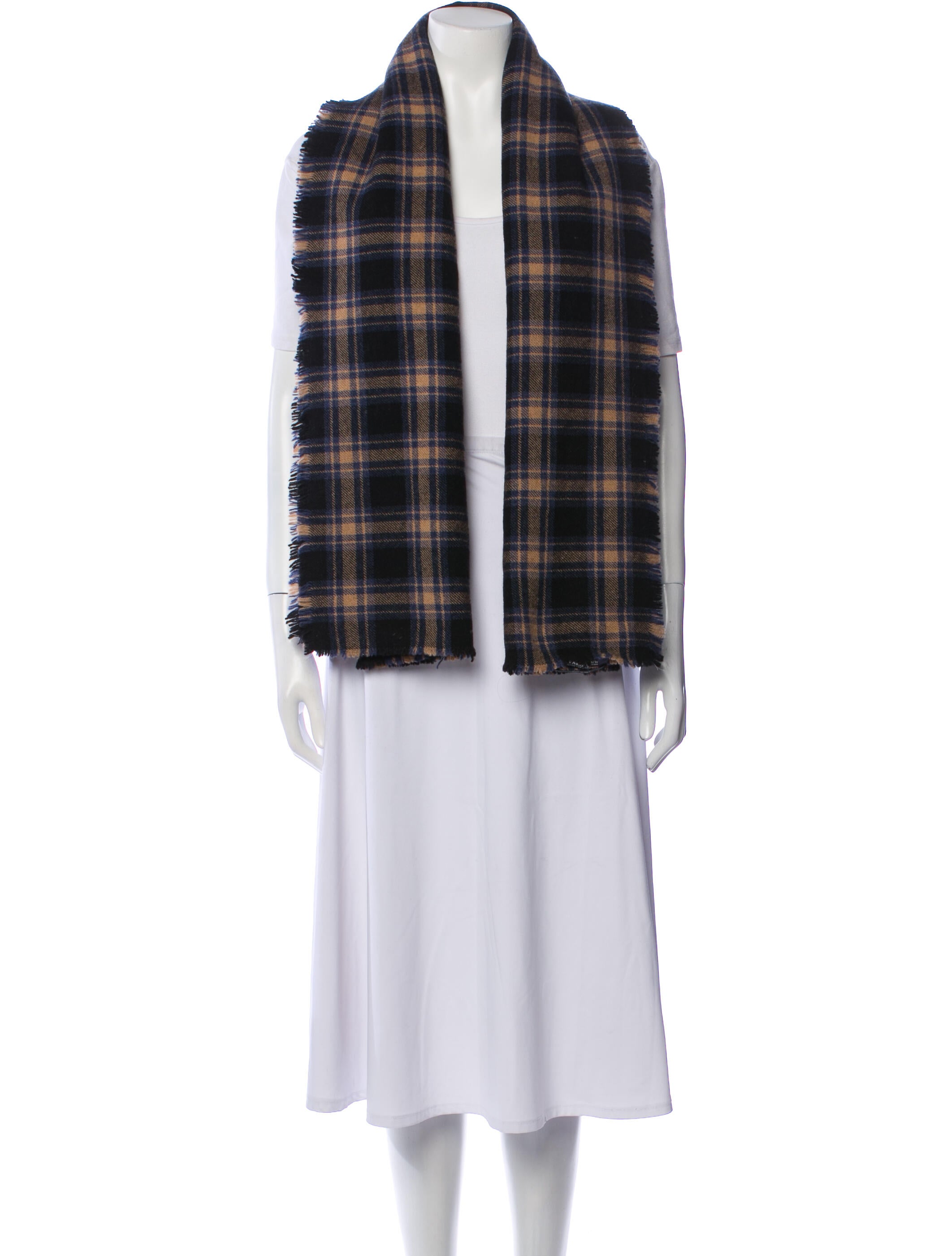 Max Mara Max Mara Throw Blanket - Blue Throws, Pillows & Throws 