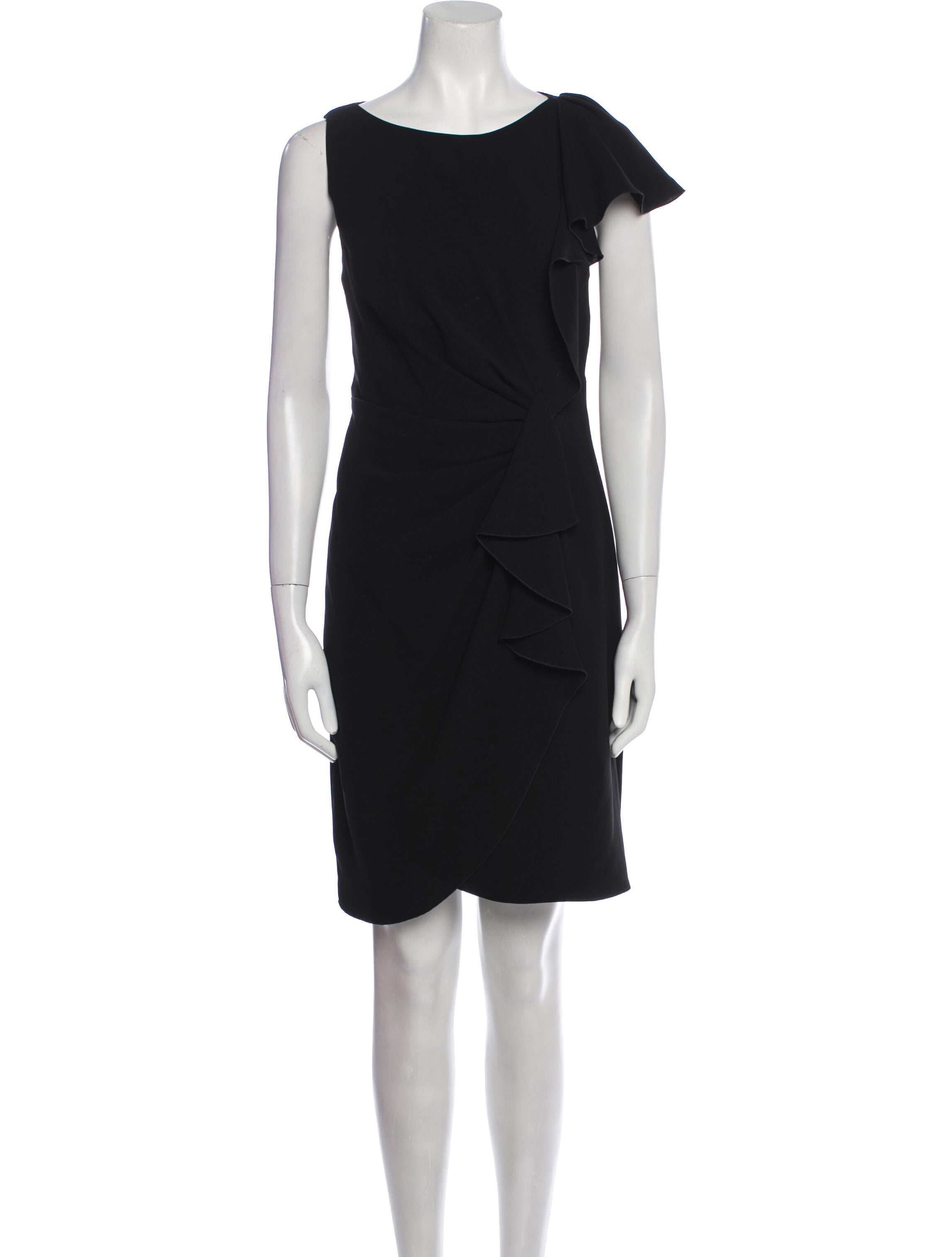 Max Mara Bateau Neckline Mini Dress