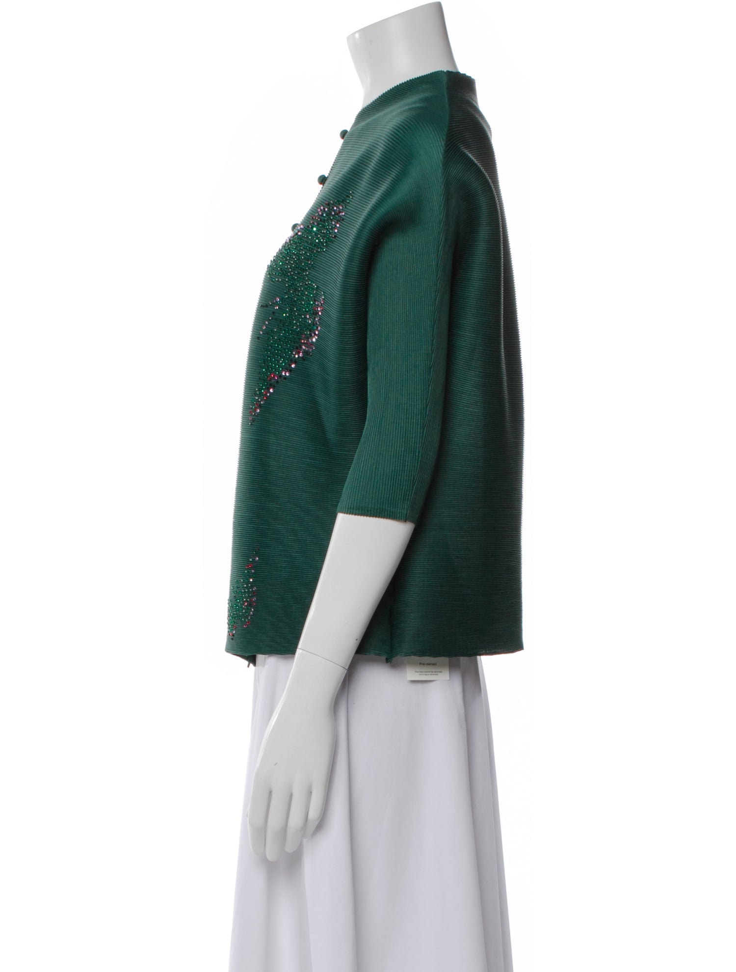 Masaki Matsuka Silk Floral Print Evening Jacket